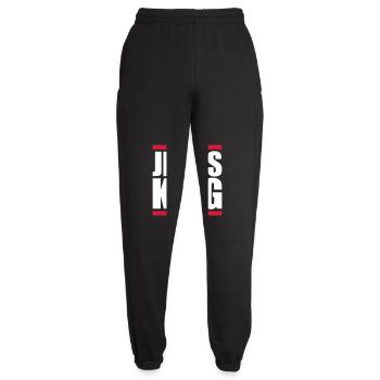 jesus is king Zitat - Unisex Jogginghose - Schwarz - Vorne - AI Model Female 172 light (172cm)