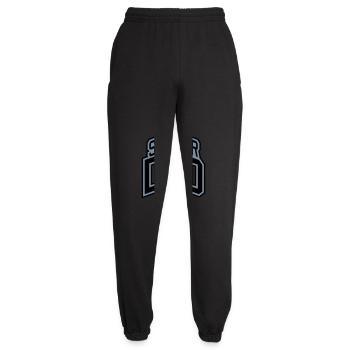 Bester Soccer Dad Logo - Unisex Jogginghose - Schwarz - Vorne - AI Model Female 172 light (172cm)