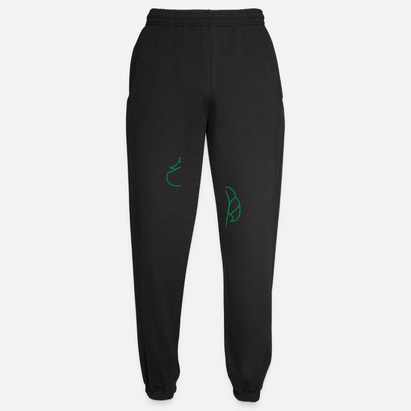 Leeres stehendes Einhorn - Unisex Jogginghose - Schwarz