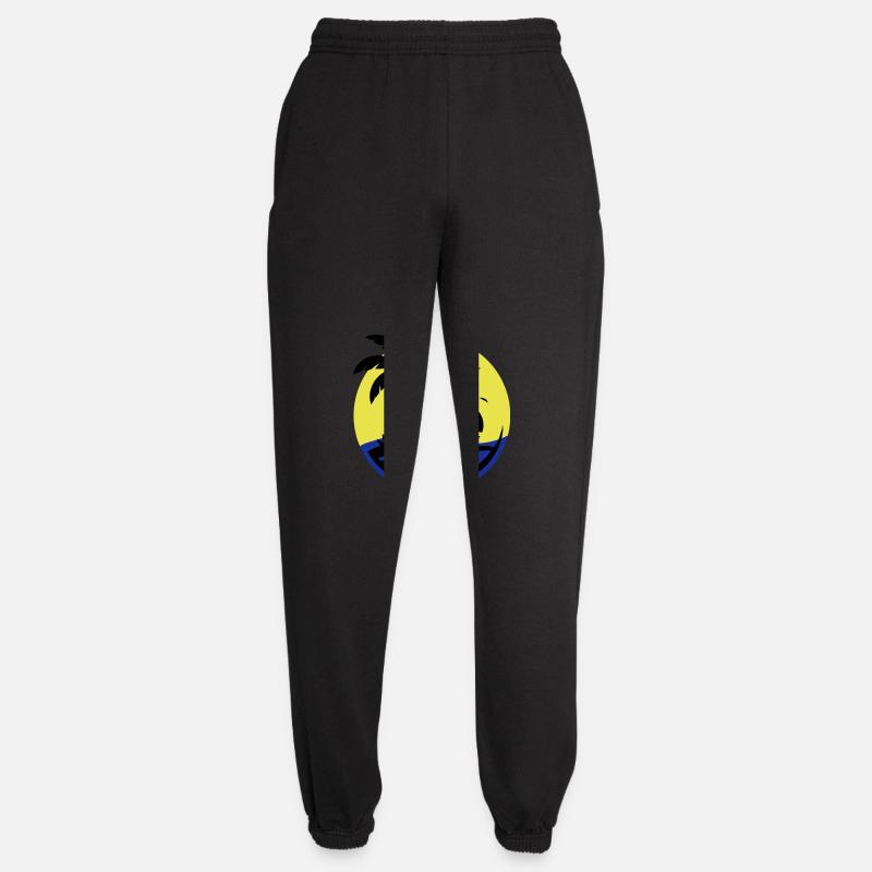 Insel Palmen Meer - Unisex Jogginghose - Schwarz