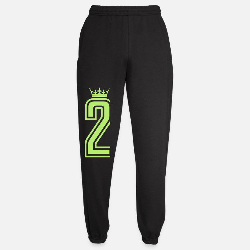 Königliche Zwei Neon - Unisex Jogginghose - Schwarz