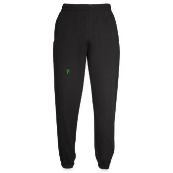 Brocoli brodé - Pantalon de jogging unisexe - noir - Devant - AI Model Female 172 light (172cm)