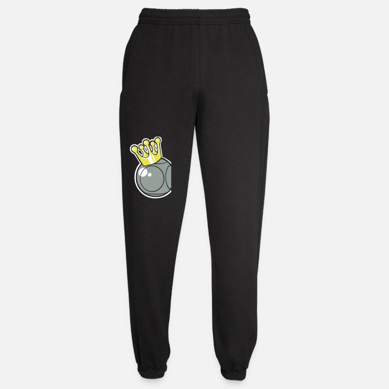 King pétanque logo - Pantalon de jogging unisexe - noir