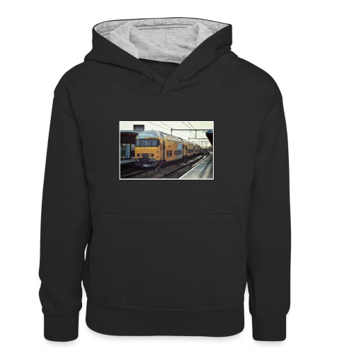 Dubbeldekker in Almere Buiten - Teenager contrast-hoodie