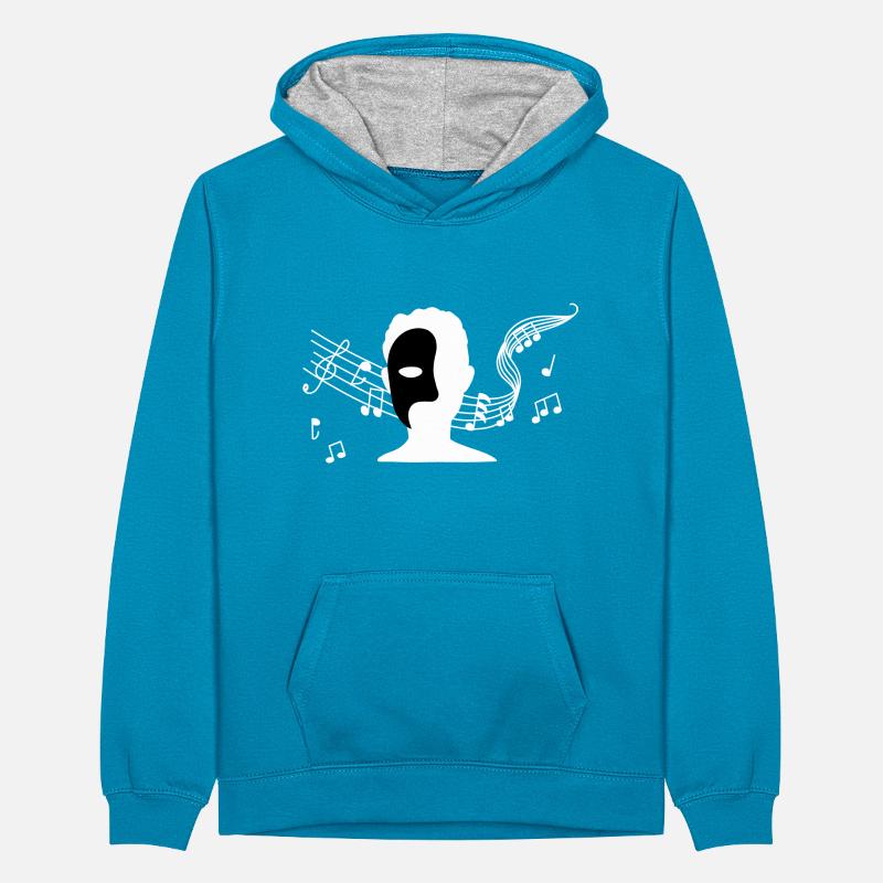 Das Phantom der Oper Teenager Kontrast-Hoodie