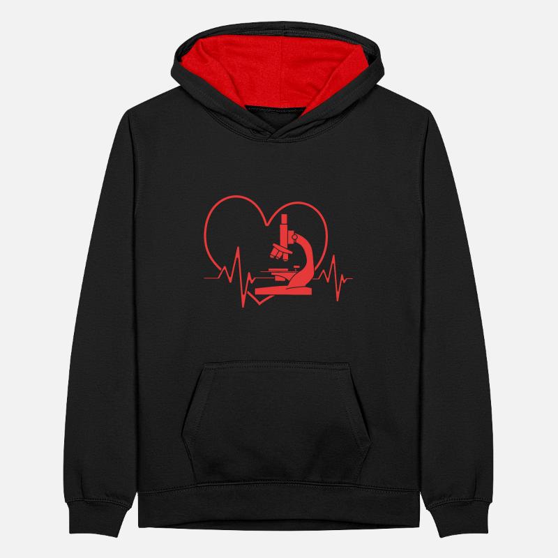 Structural formula molecule Teenager Contrast Hoodie
