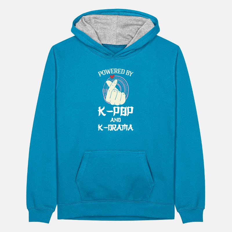 K-Pop-K-Pop-Merch K-Pop-Waren Geschenk Teenager Kontrast-Hoodie