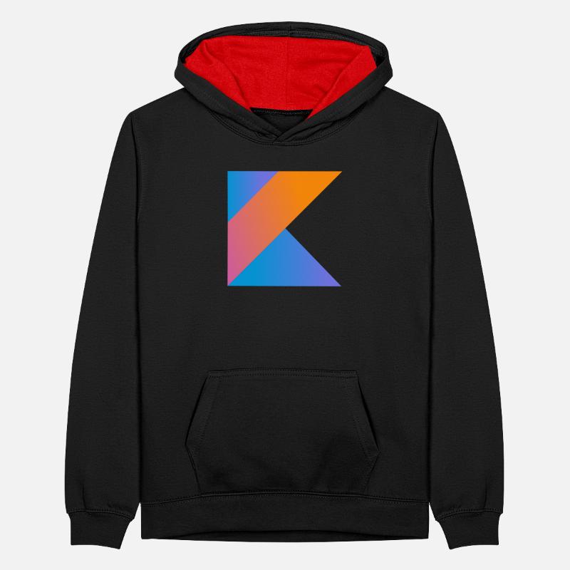 programmierer nerd computer source neu K sign pc c Teenager Kontrast-Hoodie