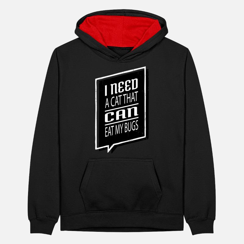 Langage de programmation Sweat à capuche contrasté Ado