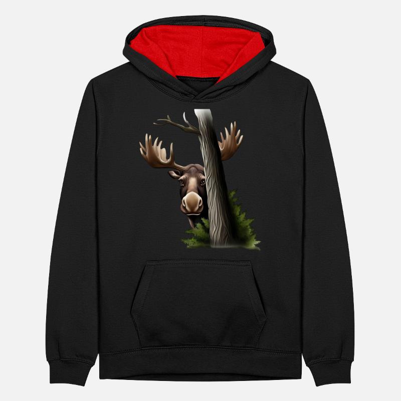 Cache-cache : Orignal Sweat à capuche contrasté Ado
