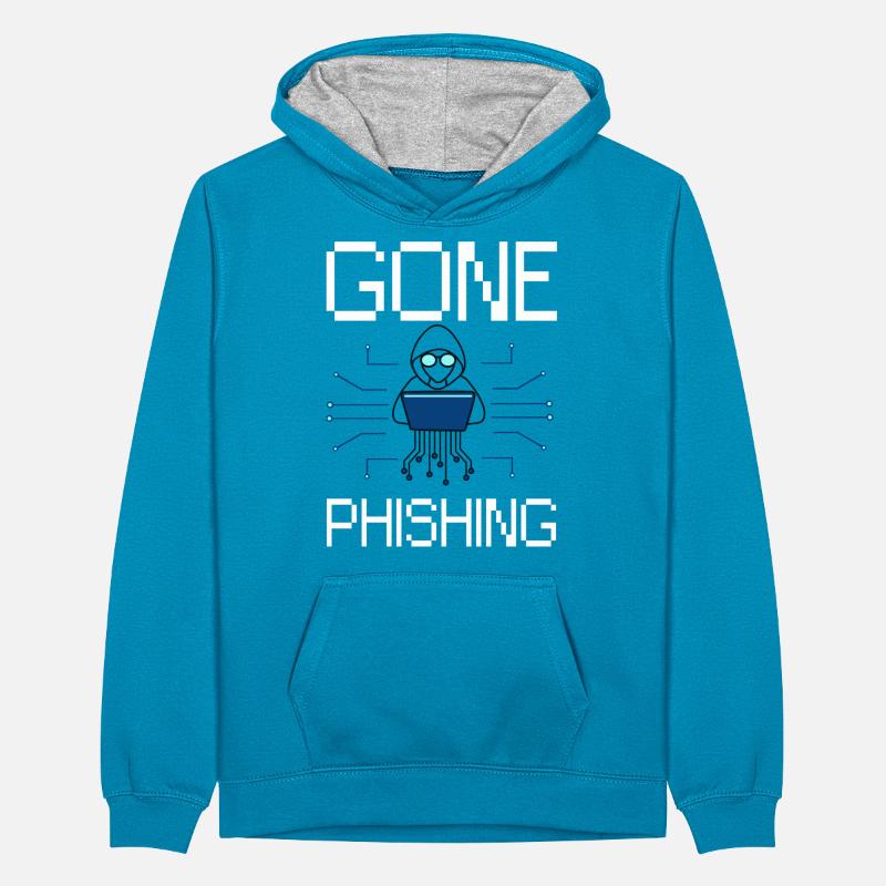 Ethical Hacker Security Computer Hacking Teenager Contrast Hoodie