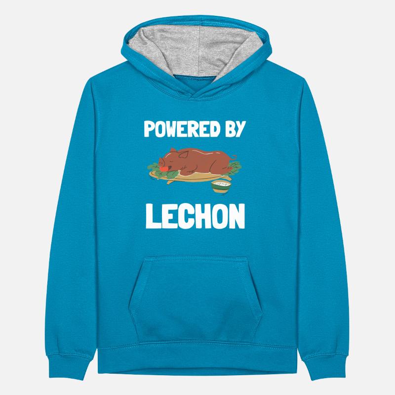 Latino Cuban Cuba Baseball Teenager Contrast Hoodie