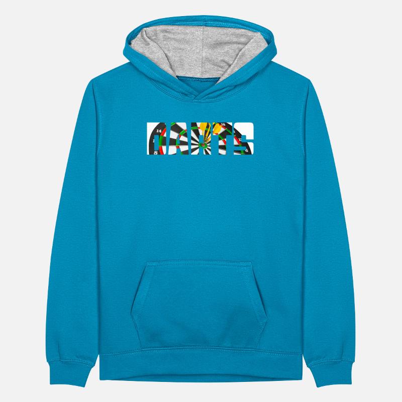 Dard Sweat à capuche contrasté Ado