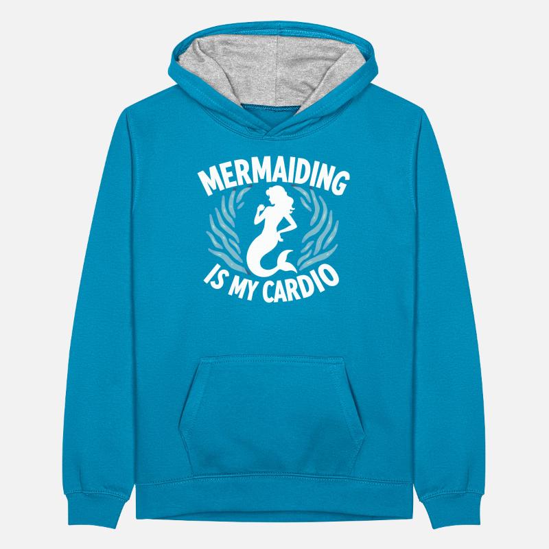 Microscope Enthusiast Lab Technician Science Teenager Kontrast-Hoodie