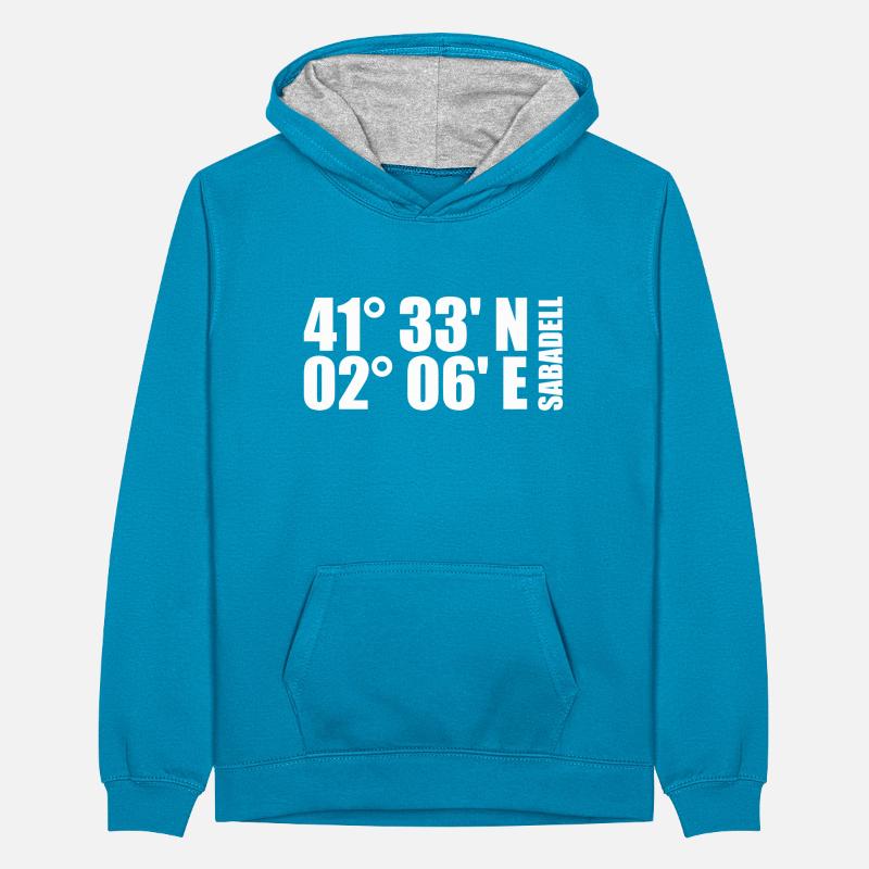 Sabadell coordinates Teenager Contrast Hoodie