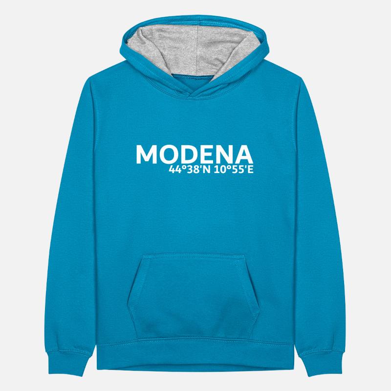 Modena coordinates Teenager Contrast Hoodie