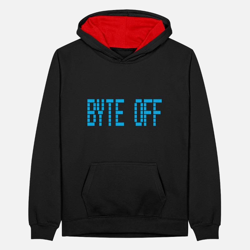 BYTE OFF für einen Informatiker und Programmierer Teenager Kontrast-Hoodie