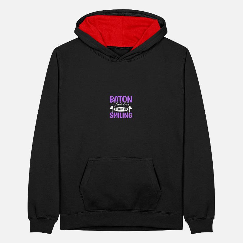 Majorette dancer drum major Teenager Contrast Hoodie