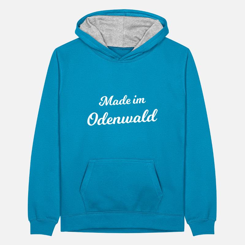 From the beautiful Odenwald Teenager Contrast Hoodie