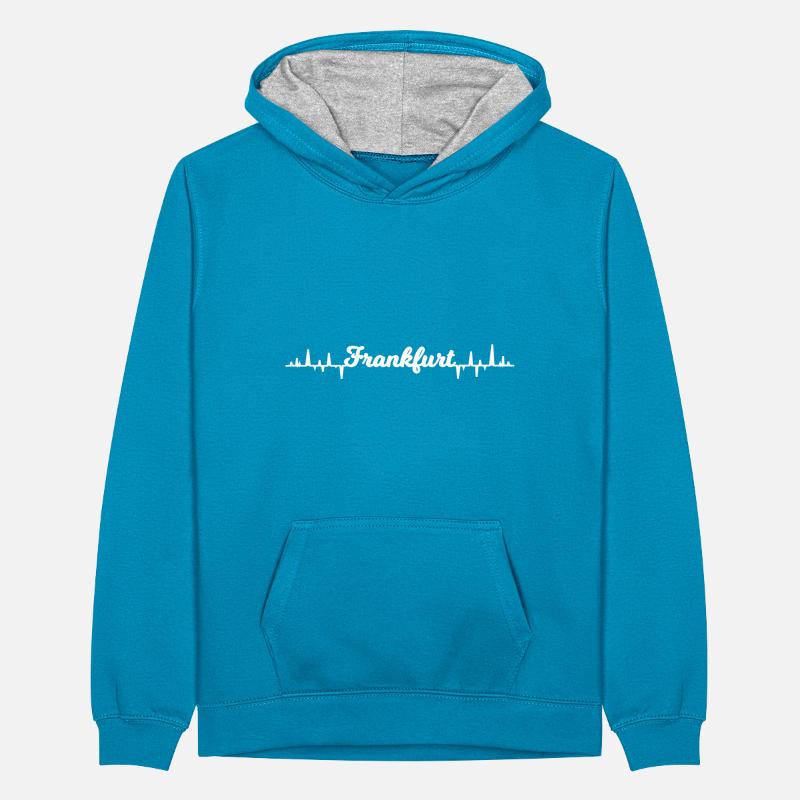 Frankfurt Rhythm Teenager Contrast Hoodie