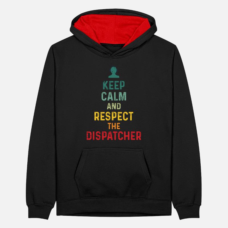 Bester Disponent Spruch Geschenk Beruf Logistik Teenager Kontrast-Hoodie
