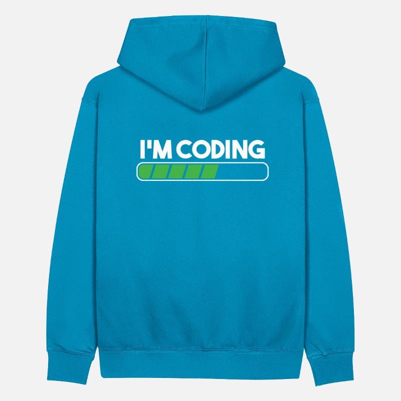 Coding Coder Programming Programmer Developer Gift Teenager Contrast Hoodie
