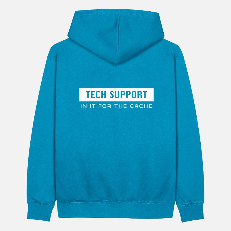 Technischer Support - IT-Support Teenager Kontrast-Hoodie