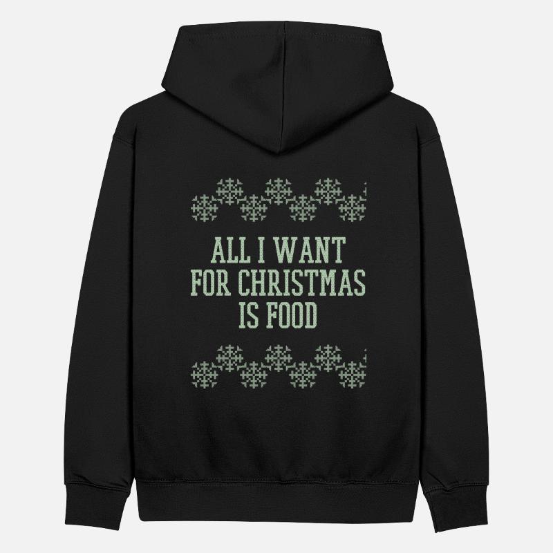 Pull cadeau de Noël laid de Noël Sweat à capuche contrasté Ado