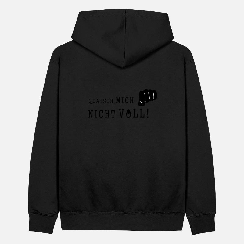 WRONG ME NOT FULL Teenager Contrast Hoodie