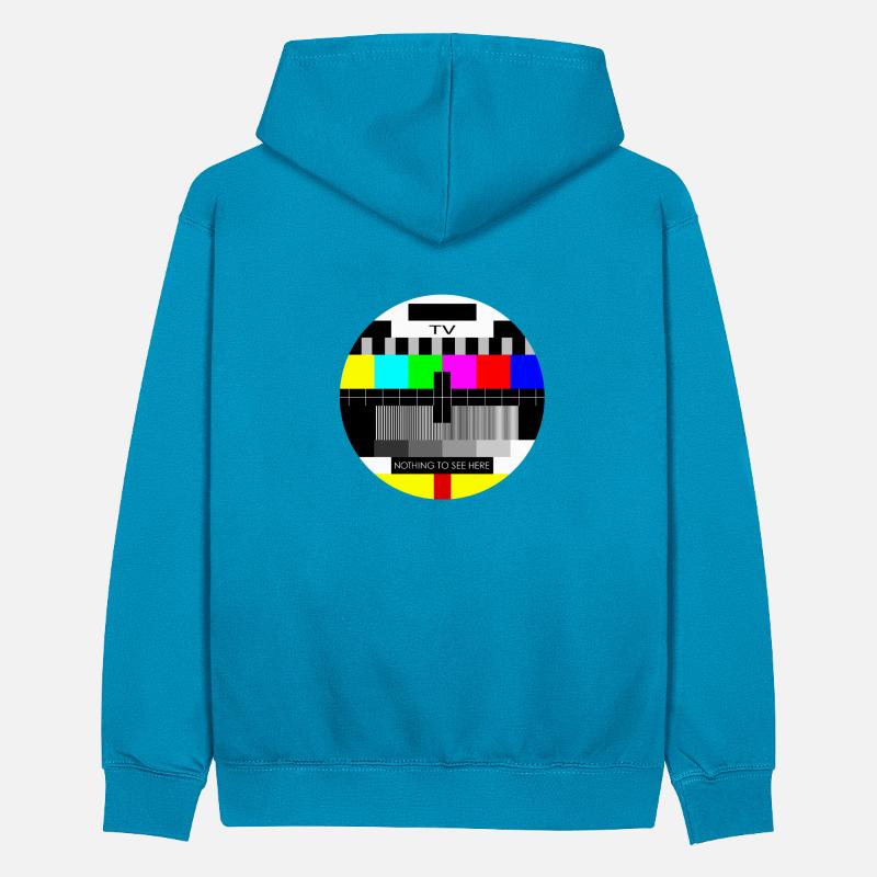 Test Image Teenager Contrast Hoodie