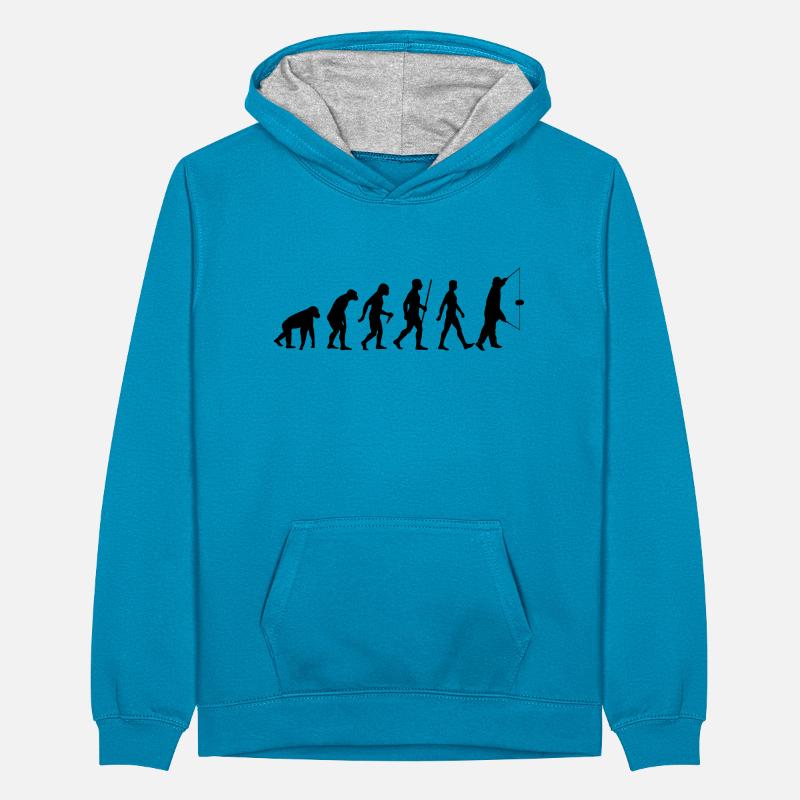 Evolution Diabolo Teenager Kontrast-Hoodie