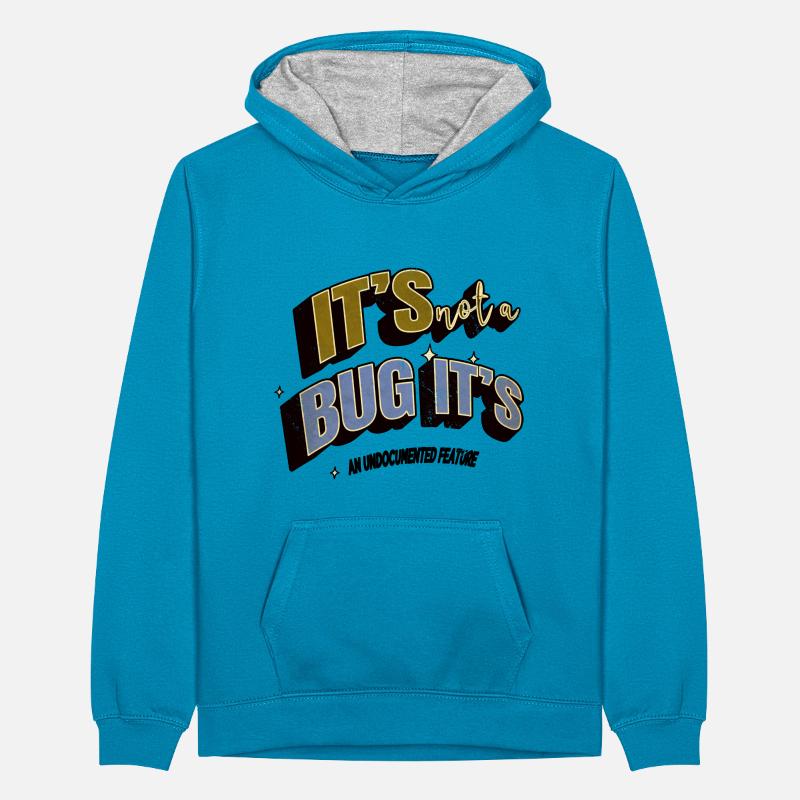 programming coding funny quote quote data science Teenager Kontrast-Hoodie