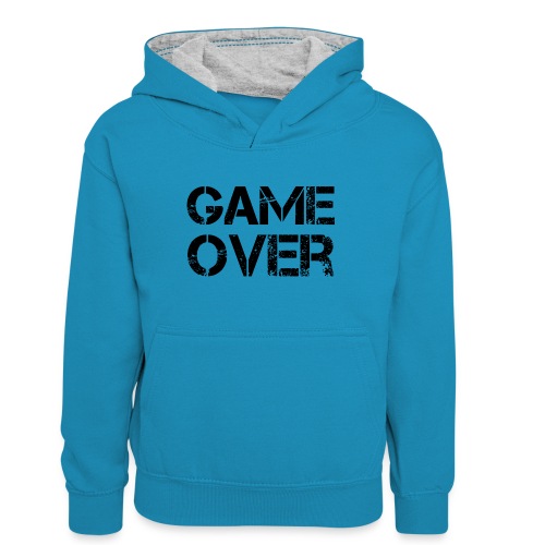 Streamers-Unite - Game Over - Teenager contrast-hoodie