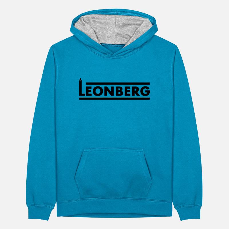 Leonberg Teenager Contrast Hoodie