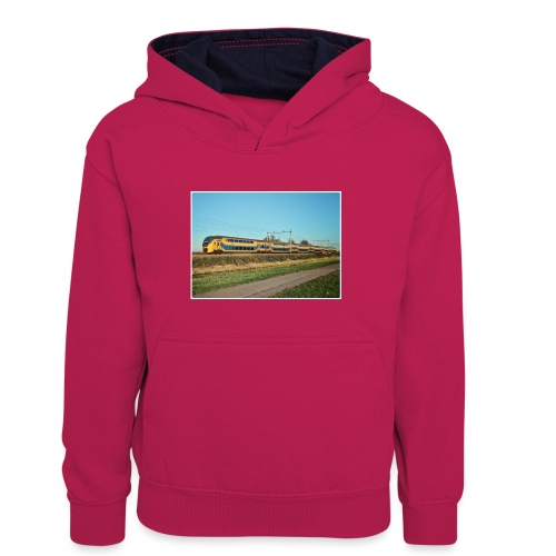 Intercity in Oostzaan - Teenager contrast-hoodie