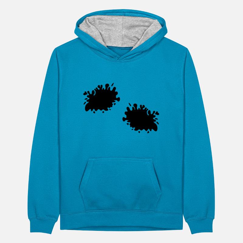 Blots Teenager Contrast Hoodie