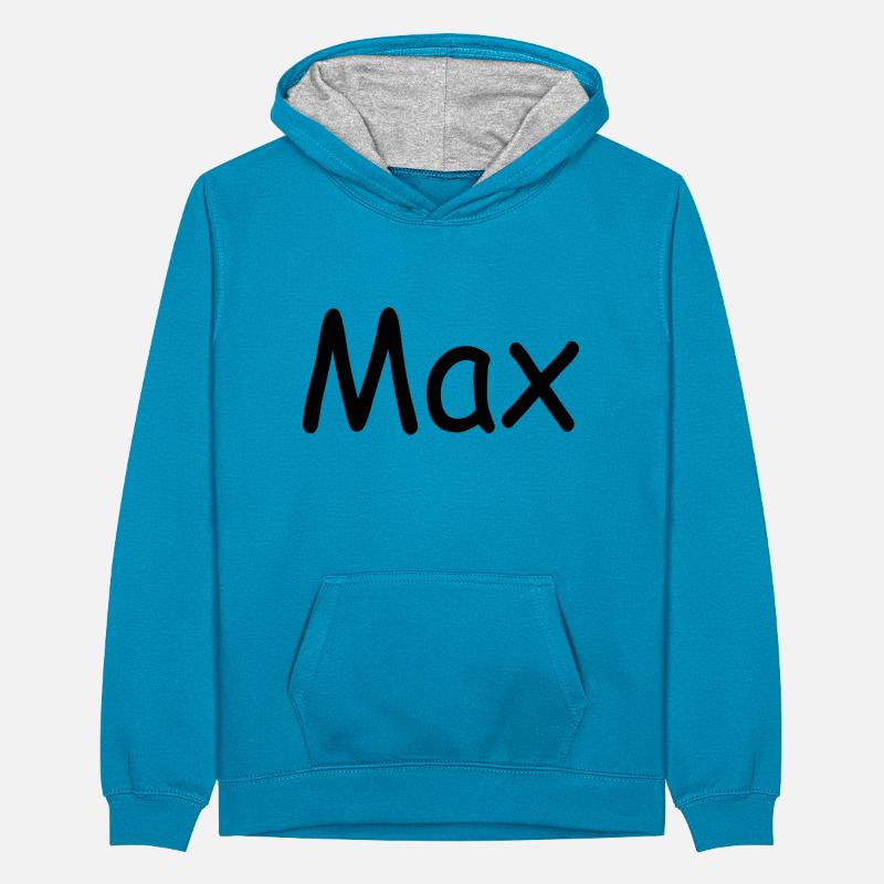 Max Sweat à capuche contrasté Ado