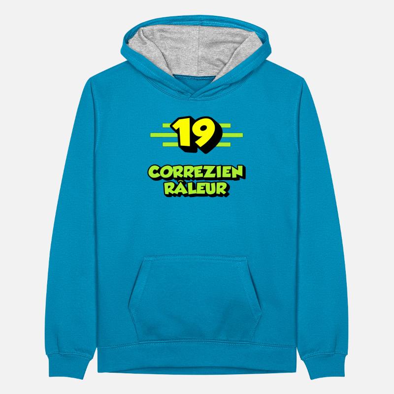 Complaining Correzien Teenager Contrast Hoodie
