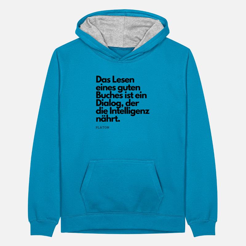 Dialog Teenager Kontrast-Hoodie