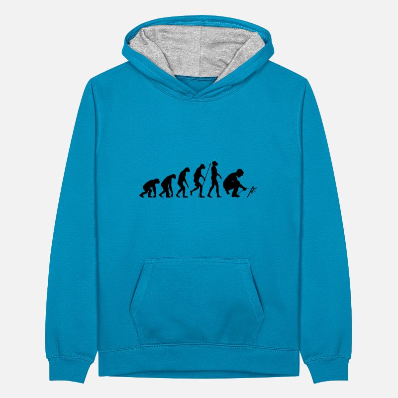 Evolution du soudeur Sweat à capuche contrasté Ado