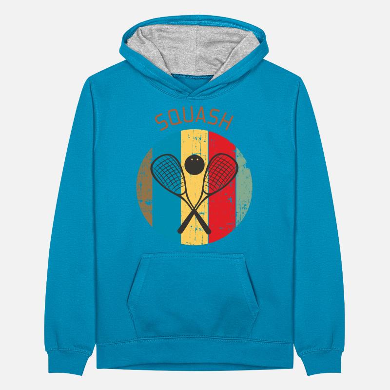 squash Teenager Contrast Hoodie
