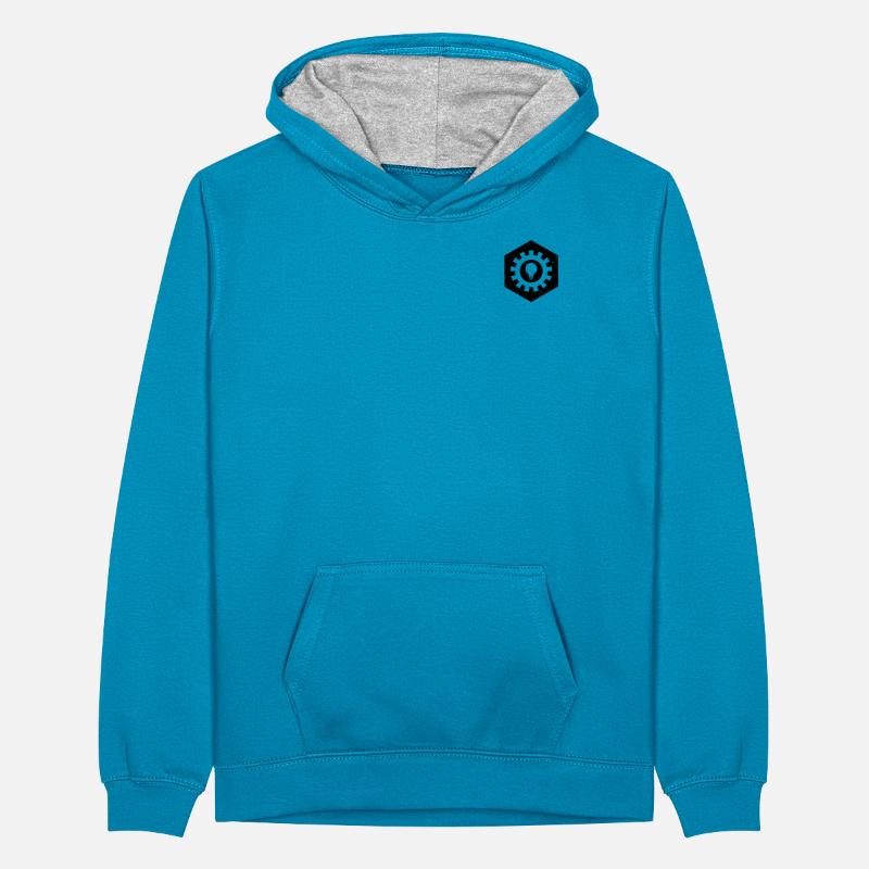 Engineer Engineering Gear Engineer Mechanical Engi Teenager Contrast Hoodie