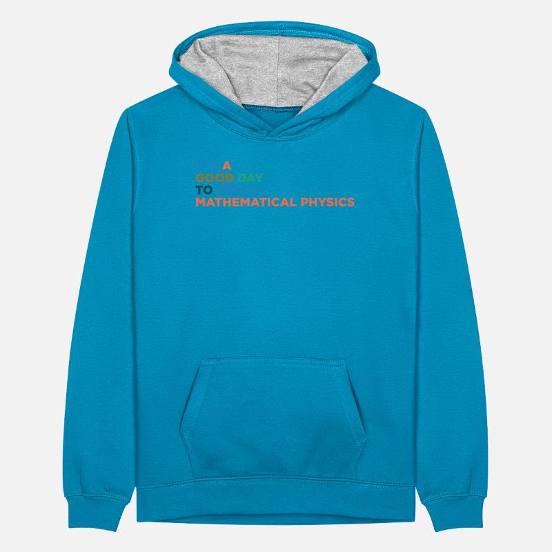 Teaching Mathematical Physics Teenager Contrast Hoodie