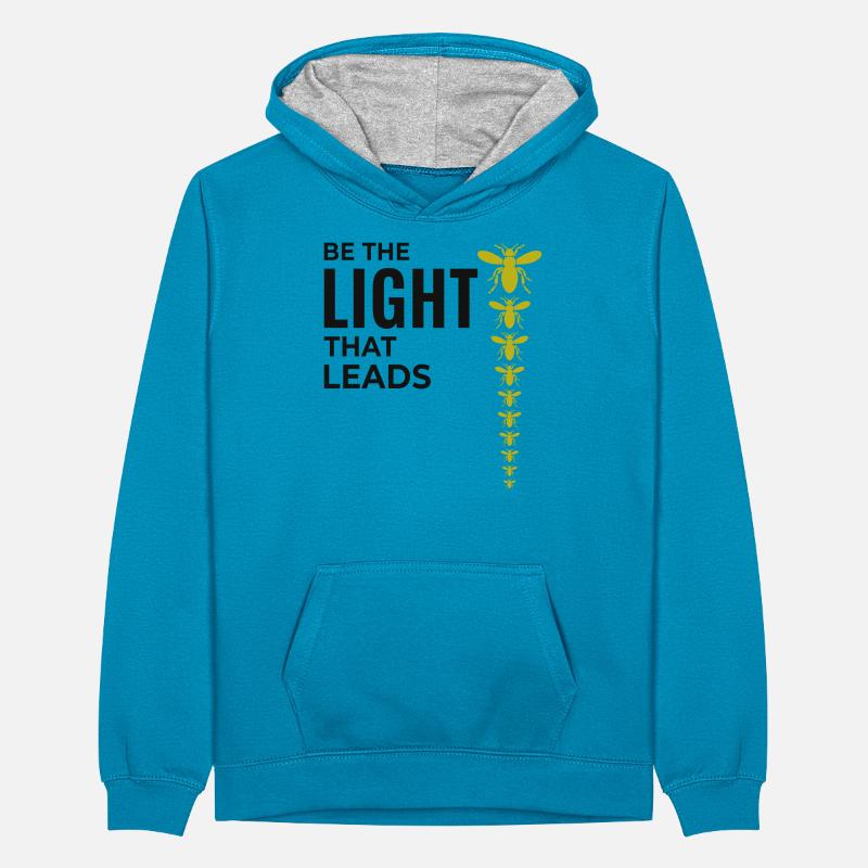 Fireflies Firefly Lightning Bug Insect Collector Teenager Contrast Hoodie