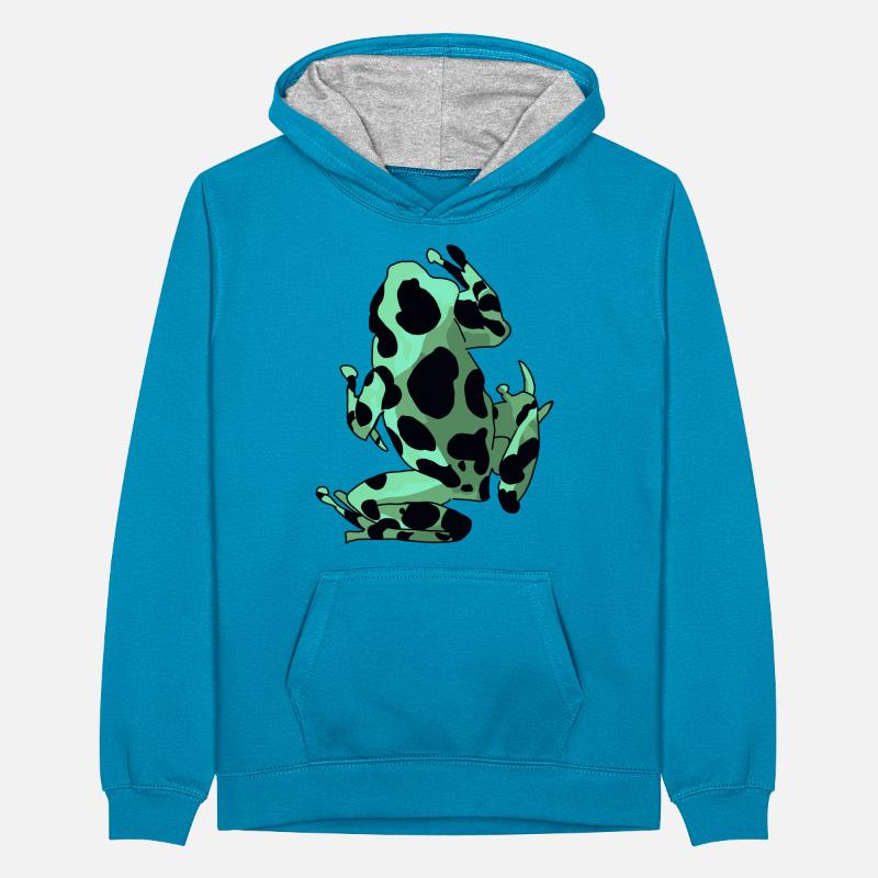 Frog & Toad Teenager Contrast Hoodie