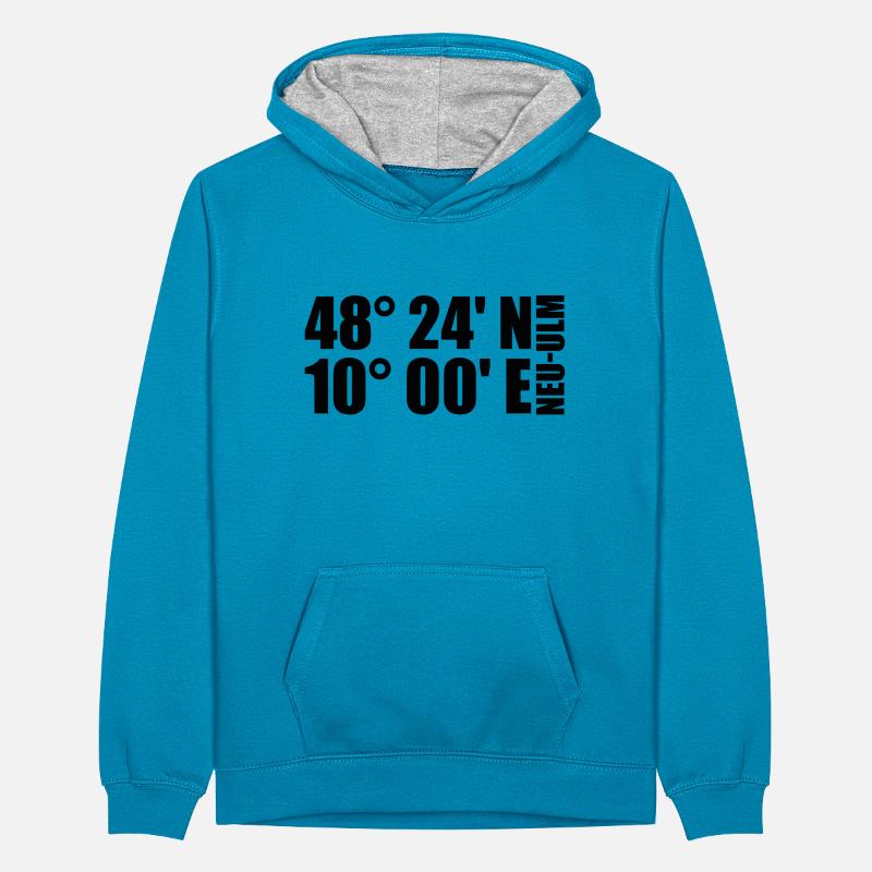 Neu-Ulm coordinates Teenager Contrast Hoodie