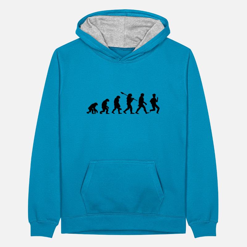 Evolution Sweat à capuche contrasté Ado