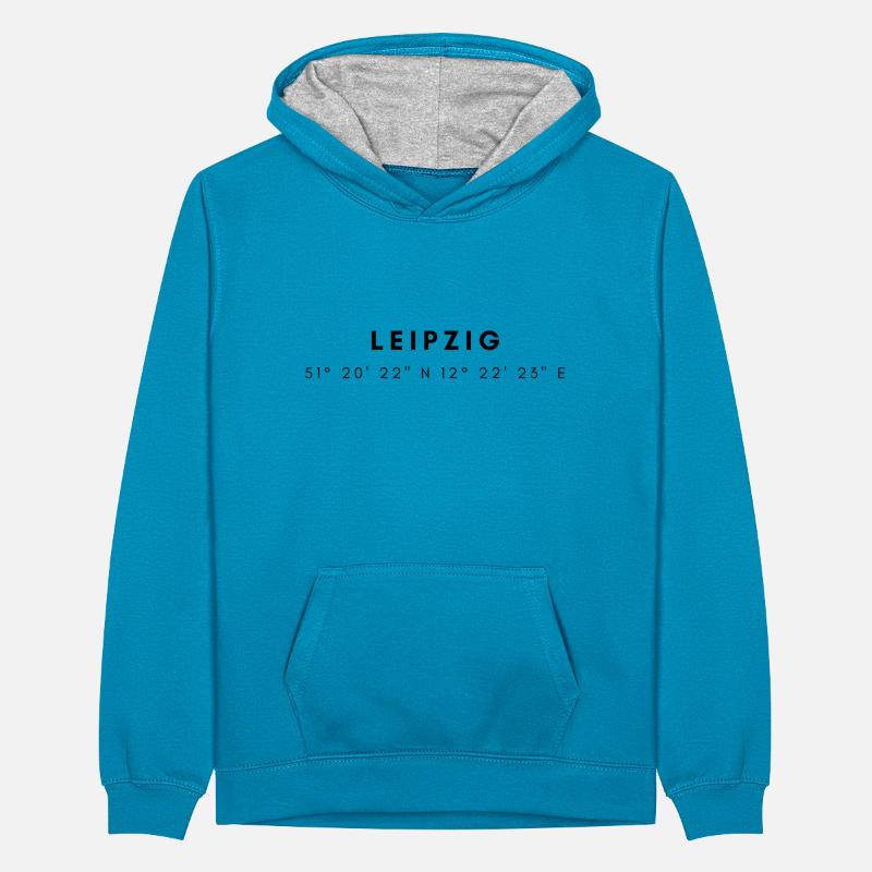 Leipzig coordinates Teenager Contrast Hoodie