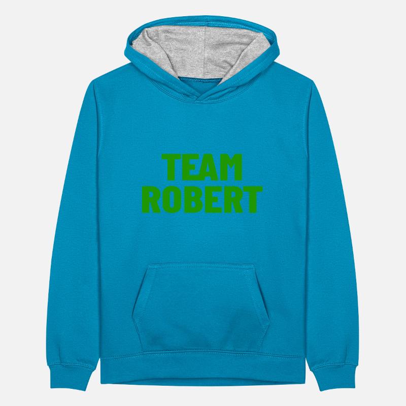 Team Robert Teenager Kontrast-Hoodie