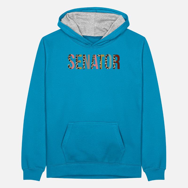 Senator Teenager Contrast Hoodie